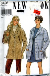 6426 LINED BUTTON JACKET 1995 PATTERN 8-18